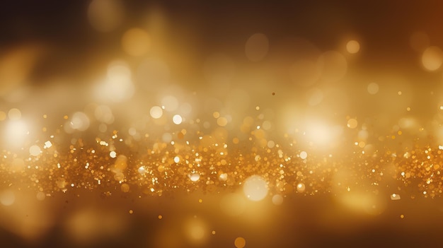 gold glitter sparkling abstract bokeh background