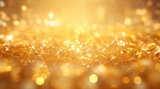 gold glitters are a common theme for the worlds bestLuxurious golden particle background abstract