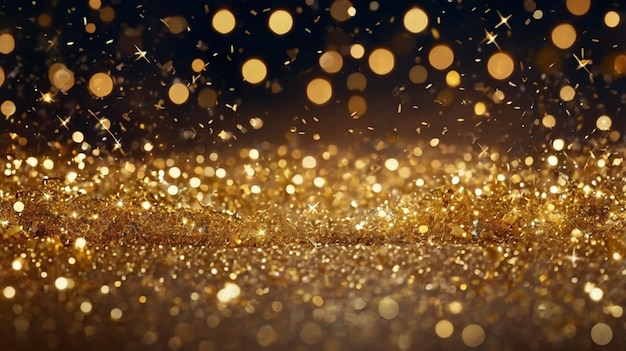 gold glitters are a great way to add a touch of sparkle to your home