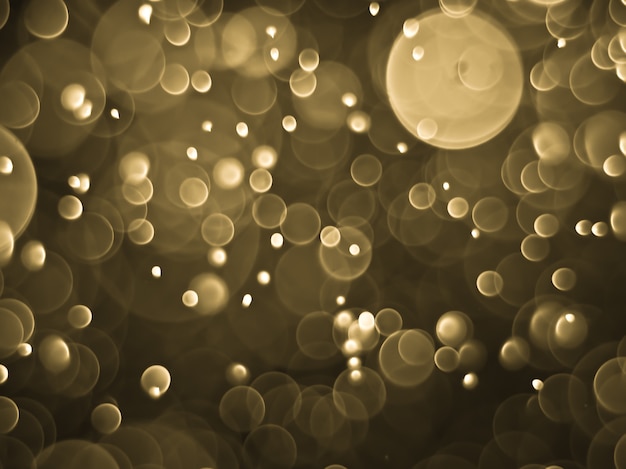 gold light bokeh abstract background