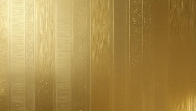 a gold paneled wall with a pattern of the lines on the left