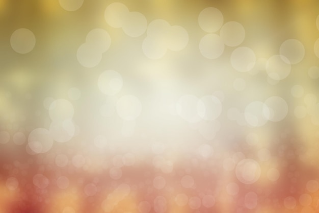 Gold and pink abstract bokeh lights