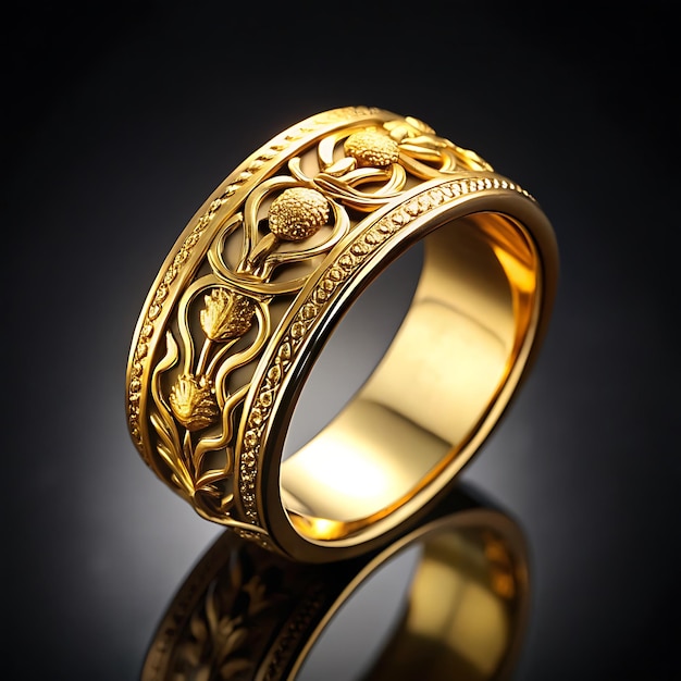 Gold ring trend