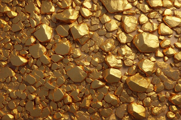 Gold Rock Texture Background Gold Texture Background Gold Stone Texture Background Gold Texture Gold Rock AI Generative