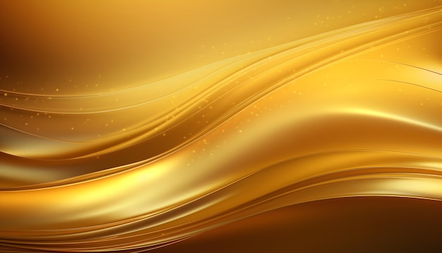 gold waves gradient background