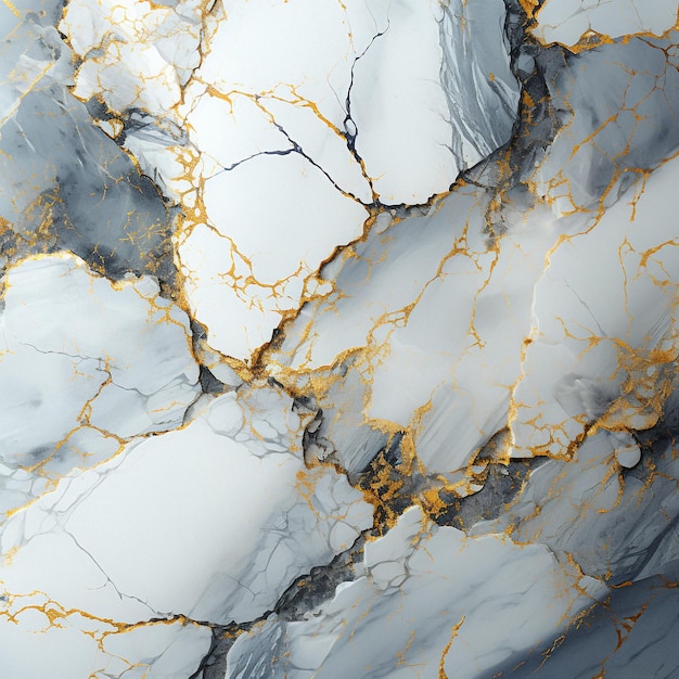 gold and white marble texture background