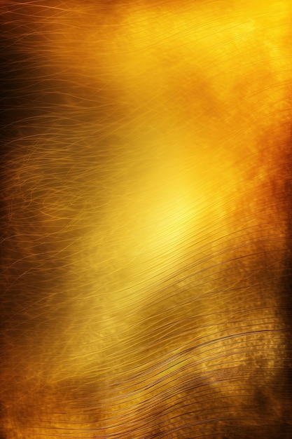 Golden abstract background generative ai