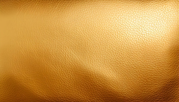 Golden Artificial leather texture