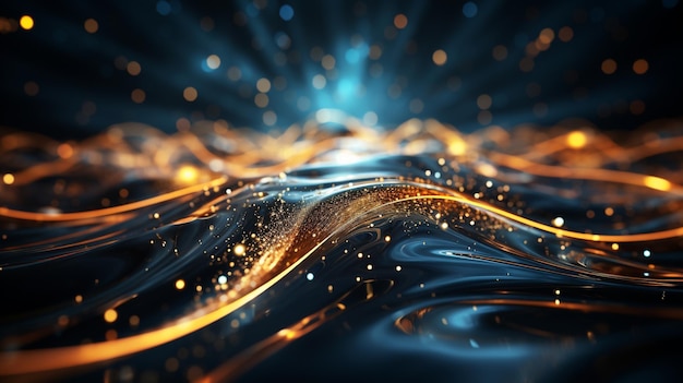 golden background HD 8K wallpaper Stock Photographic Image