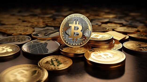 Golden Bitcoins a new type of virtual currency GENERATE AI