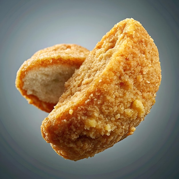 Photo golden brown chicken nuggets