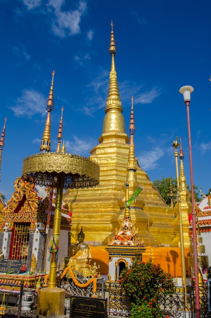 Golden Buddha s relics