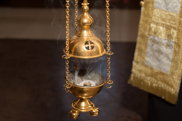 The Golden Church Censer