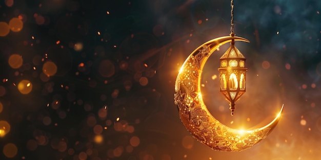 Golden Crescent Lantern