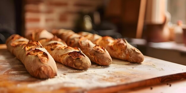 Golden Crusted Baguette