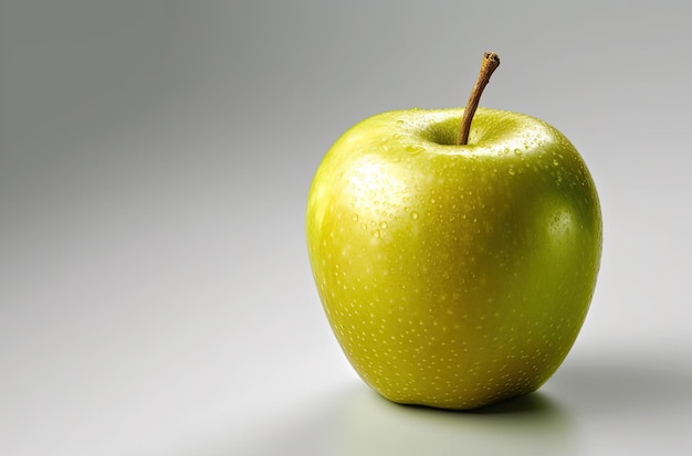 Golden delicious apple fresh yellowish green in color Generative AI