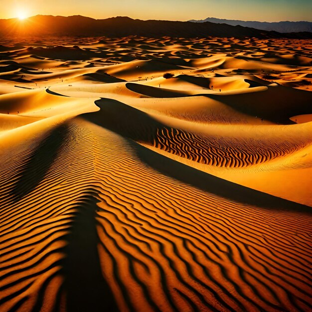 Golden Desert Sands