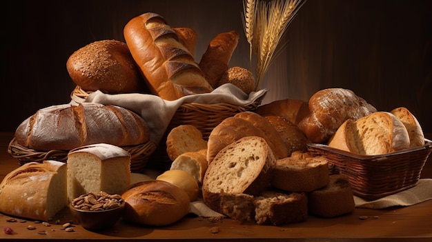 The Golden Essence of Wheat A Key Ingredient in Irresistible Baked Goods