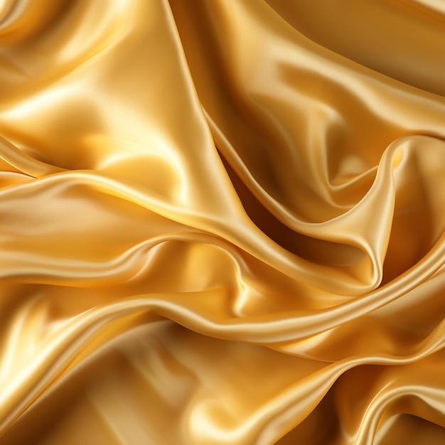 Golden fabric abstract luxury cloth background