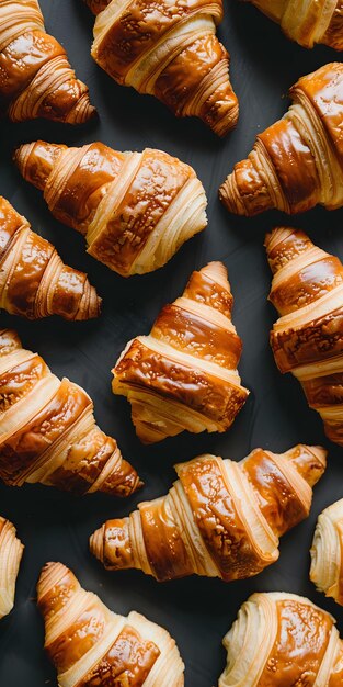 Golden Flaky Croissants