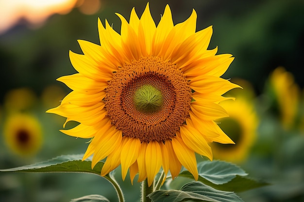 Golden Glimmer Sunflower photo