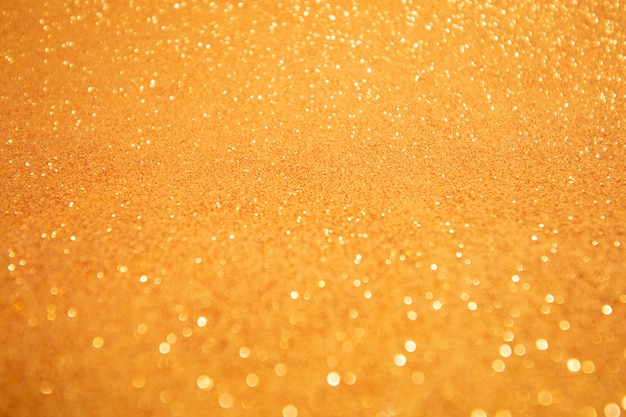 Golden glittering background texture