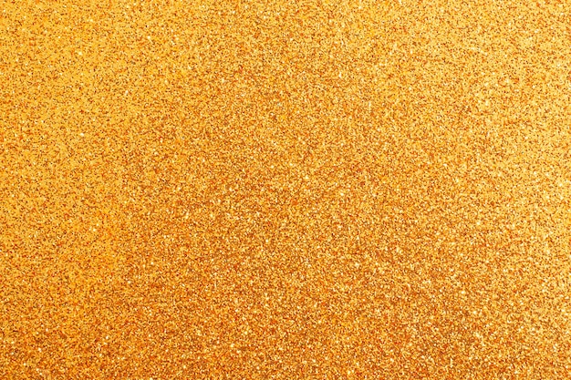 Golden glittering background texture