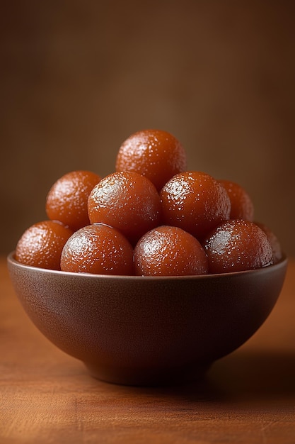 Golden Gulab Jamuns A Sweet Delight