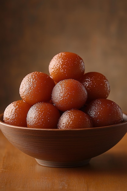 Golden Gulab Jamuns A Sweet Delight