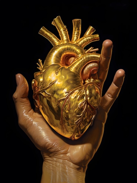 Golden heart