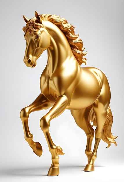 Golden horse