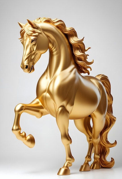 Golden horse