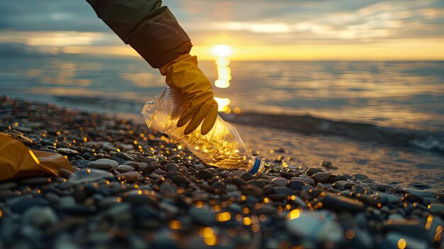 Golden Hour Cleanup Preserving Natures Serene Beauty