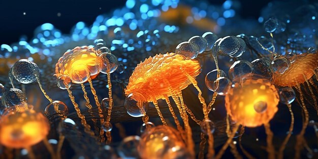 Golden Jelly Fish generative ai