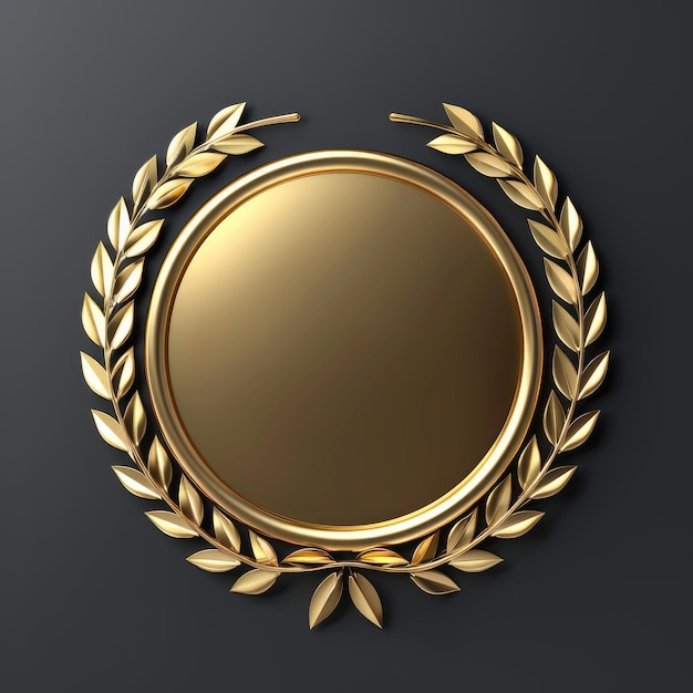 Golden Laurel Wreath Seal of Merit