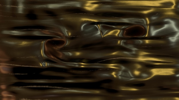 Golden metallic texture background