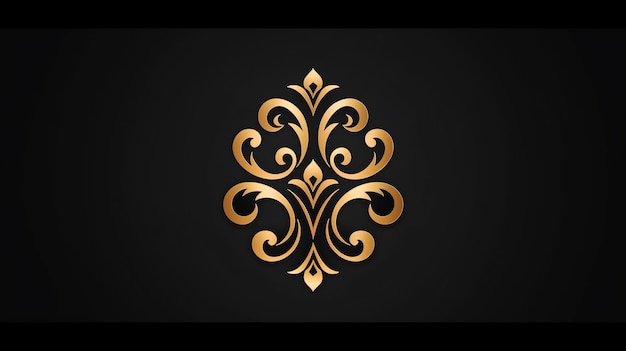 Golden ornate design perfect for a luxurious logo