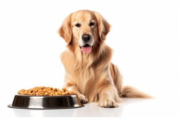 The Golden Retriever Dog Generative AI