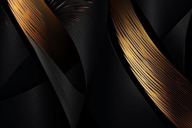 golden shiny gradient background golden paper with metallic effect gold and black wave texture