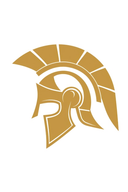 golden spartan helmet image