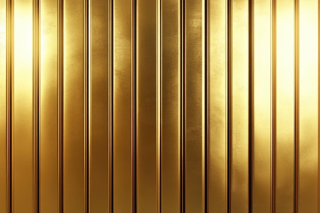 Photo golden textured bars gold shiny wall abstract background texture beatiful luxury and elegant