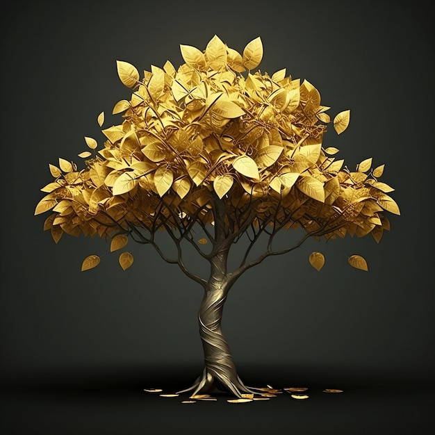 Golden tree