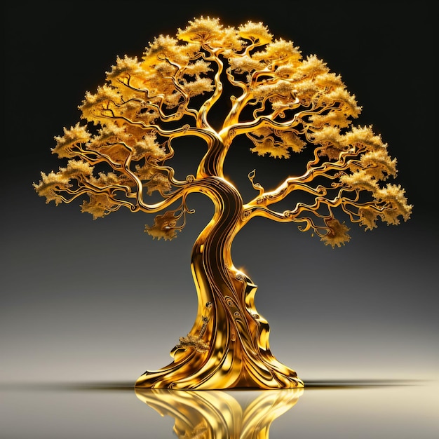 Golden tree