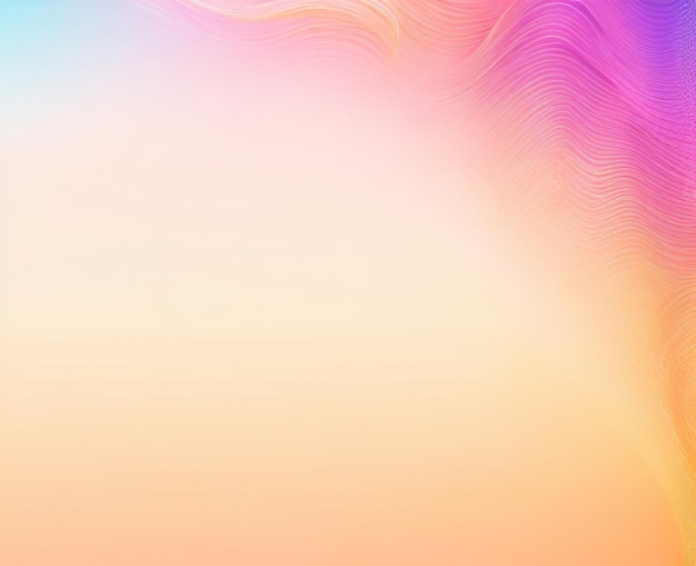 Golden Wavy Orange Vibrant Color Gradient Background