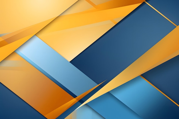 golden yellow and blue modern background