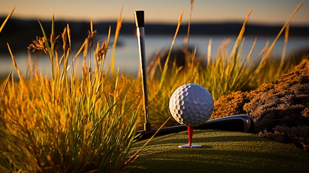 golf background HD 8k wall paper Stock Photographic image