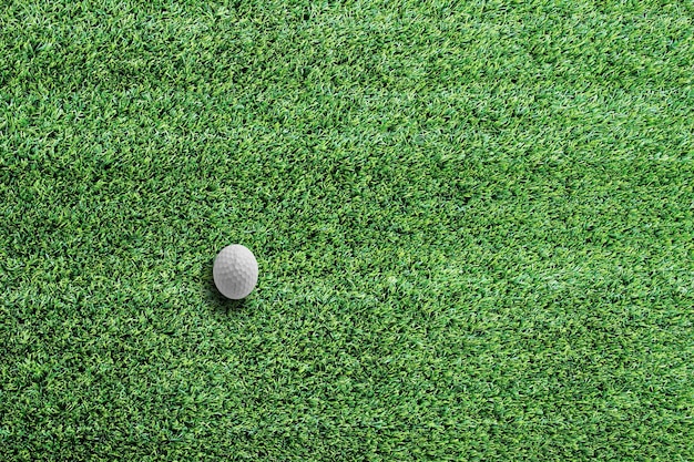 golf ball on grass