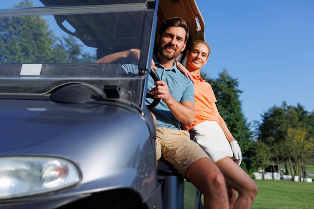 Golf Course Tour in a Cart