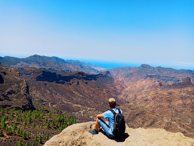 Good views at Roque Nublo in Gran Canaria