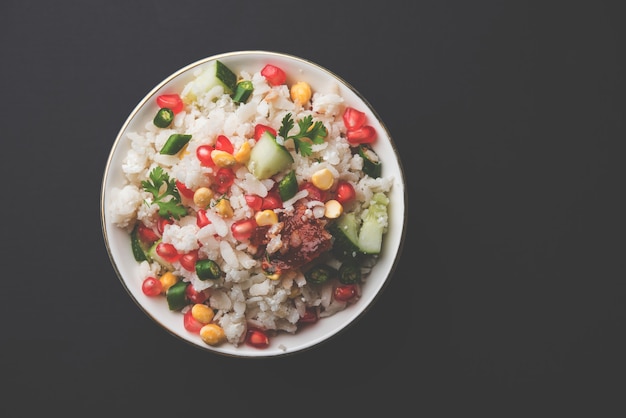 GopalKala or Dahi Kala is a prashad offered to lord Krishna on Janmashtami or Gokulashtami. Made using beaten rice, curd, milk, sugar, pomegranate, chilli , pickle and coriander